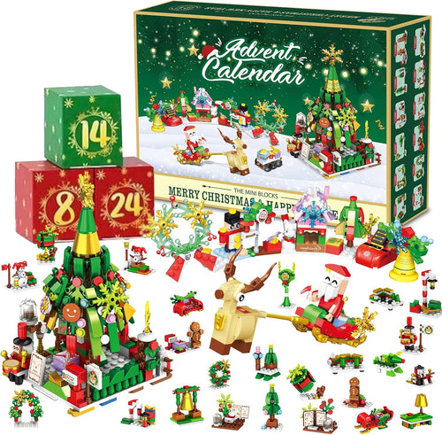 Santabricks™ 24-Day Christmas Countdown Calendar