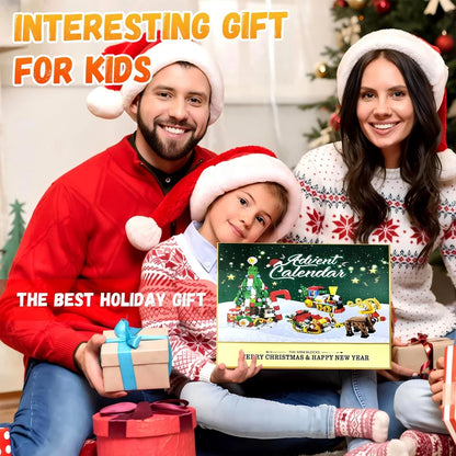 Santabricks™ 24-Day Christmas Countdown Calendar